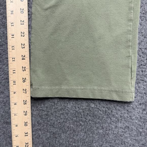 LL Bean Sweatpants Lounge Womens Small Petite Green Drawstring Relaxed Fit - Picture 7 of 7